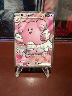 Blissey EX 201/167 Twilight Masquerade Ultra Rare Full Art Pokemon TCG NM - Image 1