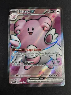 Pokemon TCG Blissey EX Twilight Masquerade 201/167 English NM - Image 1