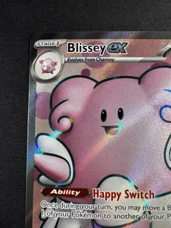 Pokemon TCG Blissey EX Twilight Masquerade 201/167 English NM - Image 3