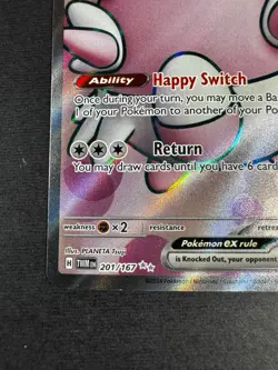 Pokemon TCG Blissey EX Twilight Masquerade 201/167 English NM - Image 4