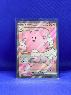 Pokemon TCG Card Blissey ex 201/167 Twilight Masquerade Ultra Rare Foil/Holo NM - Image 1