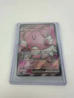 Blissey ex 201/167 Twilight Masquerade Full Art Ultra Rare Holo Pokemon Card NM - Image 1