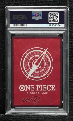 2022 One Piece Romance Dawn OP01 L (Alt Art) Crocodile PSA 10 GEM MT - Image 2