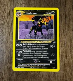 Pokemon TCG Umbreon 32/75 1st Edition Non Holo-Neo Discovery- Mint/NM - Image 2