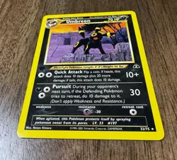Pokemon TCG Umbreon 32/75 1st Edition Non Holo-Neo Discovery- Mint/NM - Image 3