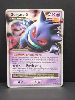 Gengar Lv.X 97/99 Arceus Holo Ultra Rare Pokemon TCG full art border ITALIAN MP - Image 1