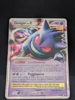 Gengar Lv.X 97/99 Arceus Holo Ultra Rare Pokemon TCG full art border ITALIAN MP - Image 3