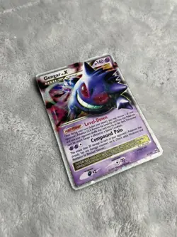 Gengar Lv.X 97/99 Arceus Holo Rare LP/MP Vintage Pokemon TCG 2009 See Pictures - Image 4