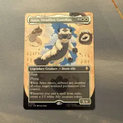 Appa, Steadfast Guardian MINT Borderless 316 Avatar TLA MTG Mythic Unplayed M/NM - Image 1