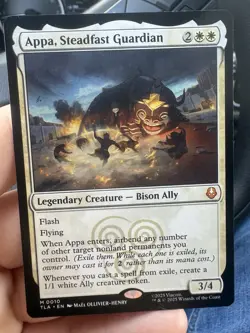 MTG Appa, Steadfast Guardian - NM Avatar: The Last Airbender (TLA) - Image 1