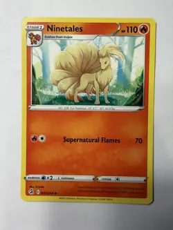 Ninetales (30) SWSH08: Fusion Strike 030/264 NM English Pokemon Card - Image 1