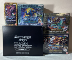 Battle Spirits Saga Booster Box Lot CCG Trading Card - New Sealed - Image 1