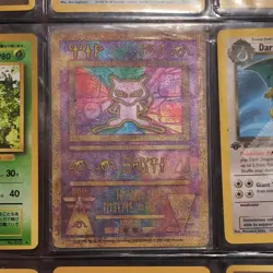 Pokemon TCG Ancient Mew Holo Card 1999 Standard Size English - Image 1