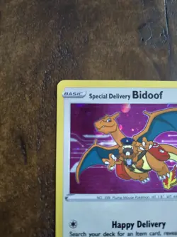 Special Delivery Bidoof SWSH177 SWSH: Sword & Shield Promo Cards Holo - Image 2