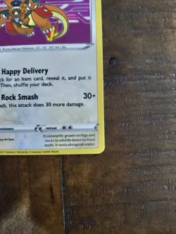 Special Delivery Bidoof SWSH177 SWSH: Sword & Shield Promo Cards Holo - Image 4