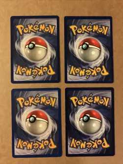 4x Gambler 60/62 Fossil Pokemon Card TCG Wotc Wizards of the Coast - Image 2