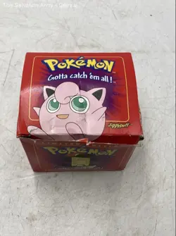 Pokemon 23K Gold Plated Limited Edition Ball With Jigglypuff Card In Box - Image 1
