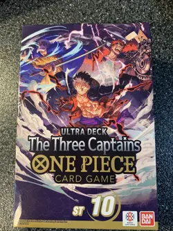 One Piece Card Game Ultra Deck The Three Captains ST-10 BANDAI English TCG - Image 1