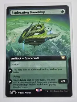 Exploration Broodship Extended Art Regular MTG - Image 1