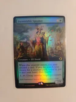Foil Formidable Speaker (Extended Art) Lorwyn Eclipsed 0366 - Image 1