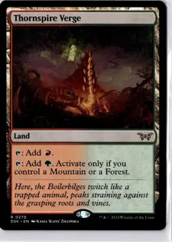 Thornspire Verge Duskmourn: House of Horror Regular NM R 0270 - Image 1