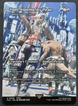 Vaan, Aspiring Sky Pirate - Captain Lannery Storm (Showcase) MTG Final Fantasy - Image 1