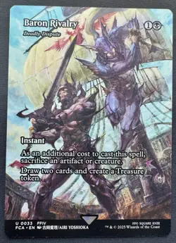Baron Rivalry, Deadly Dispute - U 0033 MTG Magic the Gathering Final Fantasy - Image 1