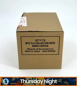 MAGIC THE GATHERING AVATAR: THE LAST AIRBENDER COLLECTOR BOOSTER SEALED CASE - Image 1