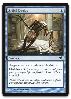 Artful Dodge #27 (NM) Dark Ascension DKA Magic MTG - Image 1