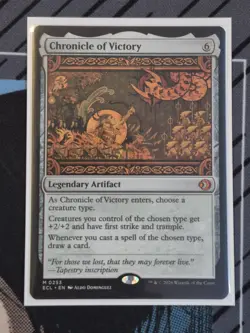 Magic The Gathering - 0253 Chronicle of Victory Lorwyn Eclipsed Regular - Image 1