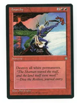 Magic the Gathering Ice Age Anarchy MTG Red NM - Image 1