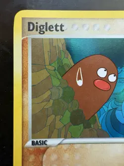Pokemon Diglett 50/100 Crystal Guardians Reverse Holo Stamped (LP) - Image 2