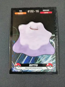 Pokemon 2024 Crealaser Database Set Peru Ditto 132 US Seller - Image 1