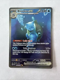 Pokemon Squirtle, Wartortle, and Blastoise Set Scarlet & Violet 151 NM - Image 4
