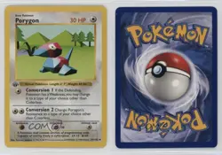 Porygon Shadowless 1st Ed. Pokemon Base Set #39 1999 - Image 3