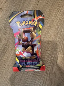 1 Single Pack - POKEMON mega evolution phantasmal flames blister pack - Image 1