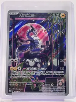 MIRAIDON 2023 POKEMON SCARLET & VIOLET BLACK STAR PROMO A #013 Q5830 - Image 1