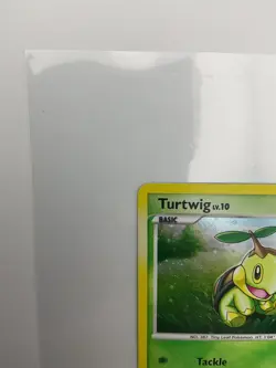 Pokemon TCG - Turtwig DP01 Black Star Promo - Diamond & Pearl - w/Swirl - Image 5