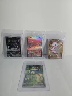 Pokemon TCG 151 UPC Promo Set Mew 053, Mewtwo 052, Metal Mew 205 New Sealed - Image 1