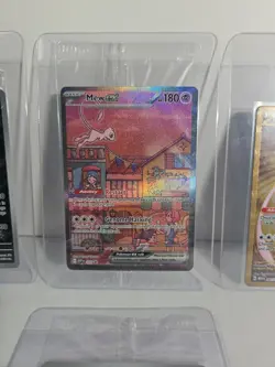 Pokemon TCG 151 UPC Promo Set Mew 053, Mewtwo 052, Metal Mew 205 New Sealed - Image 2