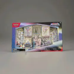 Pokemon TCG Scarlet & Violet Prismatic Evolutions Premium Figure Collection Box - Image 1