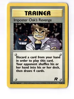 Team Rocket Pokemon TCG Imposter Oak's Revenge - Image 1