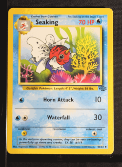 PSA 9 MINT 1999 Pokemon Jungle Set #46 Seaking !!! - Image 3