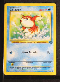 PSA 9 MINT 1999 Pokemon Jungle Set #53 Goldeen !!! - Image 3