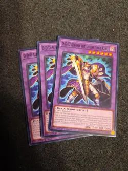 Yugioh! 3x D/D/D Alfred the Divine Sage King BPRO-EN033 Common 1st Ed NM - Image 1