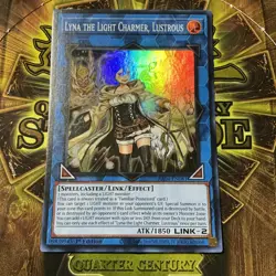 Lyna The Light Charmer, Lustrous - Super Rare 1st Ed. RA04-EN081 - NM - YuGiOh - Image 1