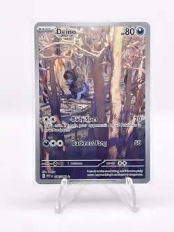 Pokemon Deino White Flare Illustration Rare Card 146/086 TCG - Image 1