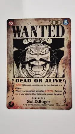 Gol.D.Roger - OP09-118 (SP) (Wanted Poster) - Image 1
