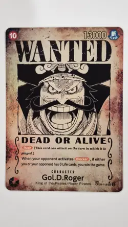 Gol.D.Roger - OP09-118 (SP) (Wanted Poster) - Image 3