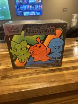 Nintendo Pokemon TCG Scarlet & Violet - Paldea Evolved Elite Trainer Box - 9 Pks 820650853661 - Image 1